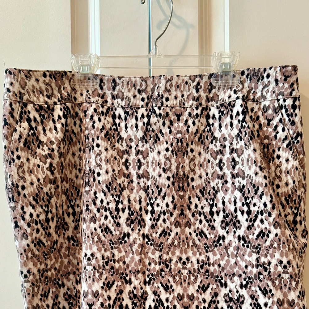 Merona Animal Print Pencil Skirt